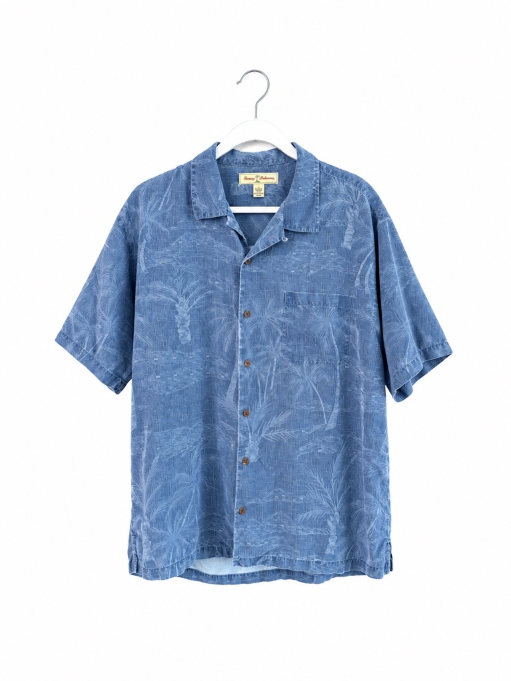 Tommy Bahama button up silk shirt